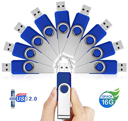 lUCKGOOD886 Cle USB 16 GO, [Lot de 2] USB Clef 16GO USB 2.0 Flash Drive  16GB Clé USB 16 GO pour Ordinateur Portable/PC/Voiture etc (2 Pack)